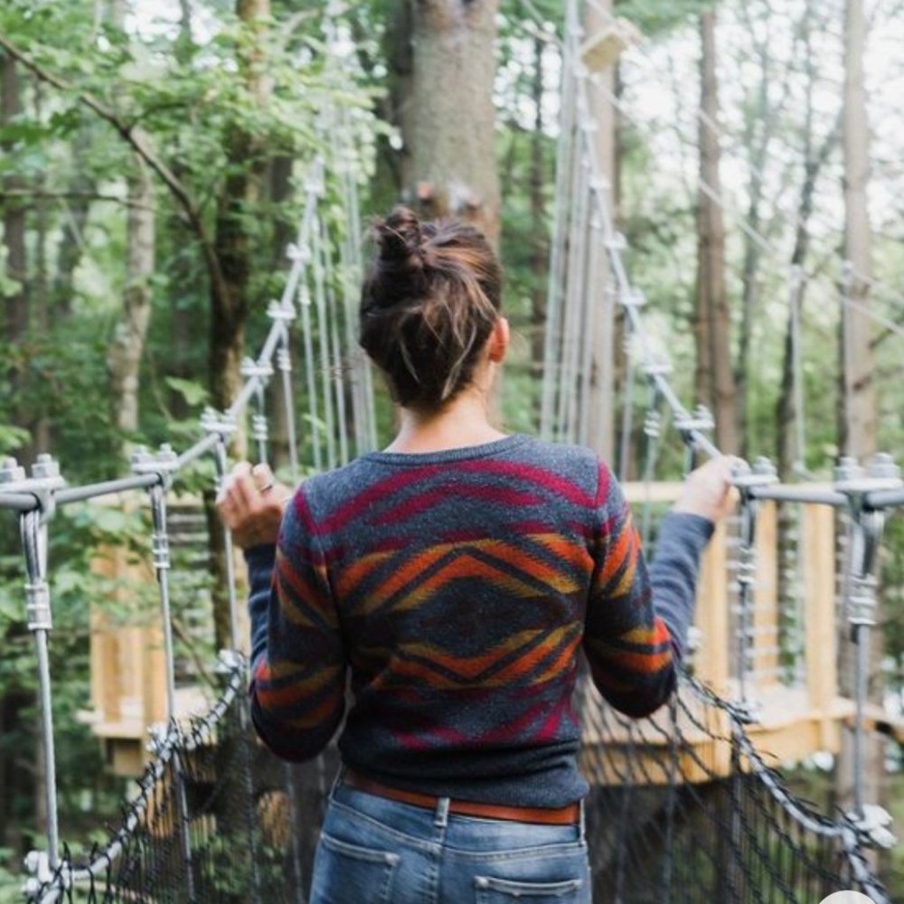 Sunset Cross Pullover